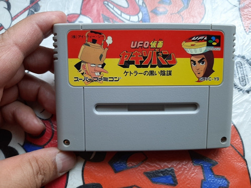 Video Juego Ufo Kamen Yakisoban De Super Famicom,original.