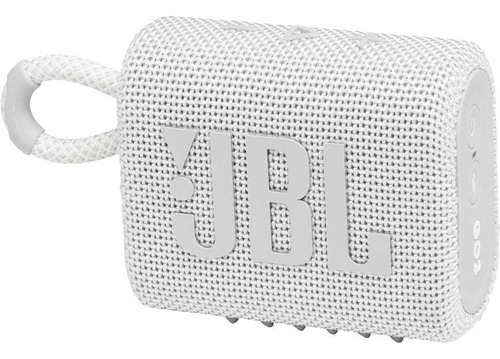 Parlante Portatil Jbl Go 3 Blanco Tranza