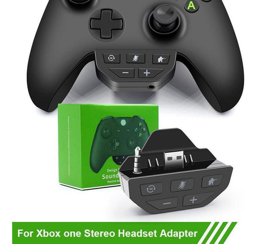 Adaptador De Auriculares Estéreo Controlador Xbox Audio Adap