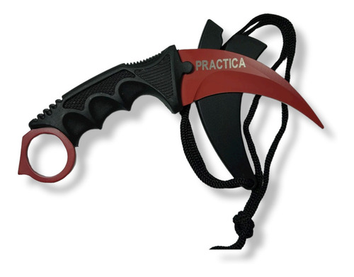 Kerambit Entrenamiento Sin Filo  Red  N68