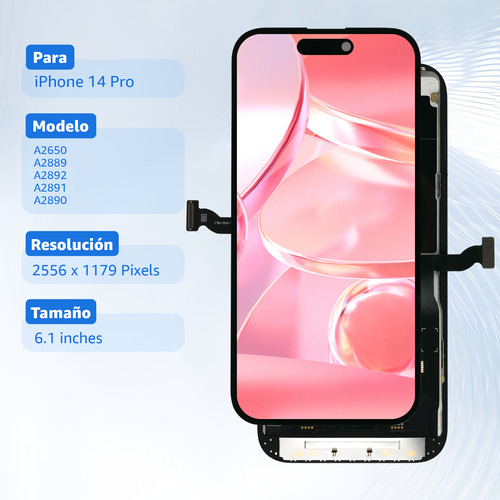 Pantalla Táctil Lcd Display Para iPhone 14 Pro Con Kit