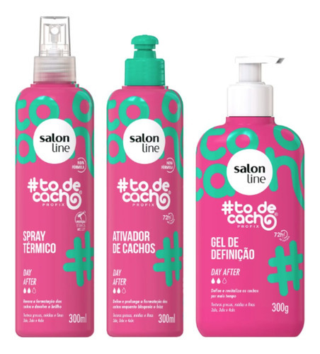 Kit Salon Line #todecacho Day After 300ml C/3