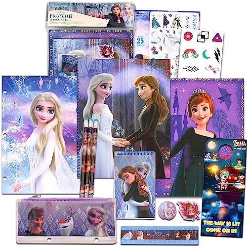 Frozen 2 All You Need For School Papelería Regalos Set...