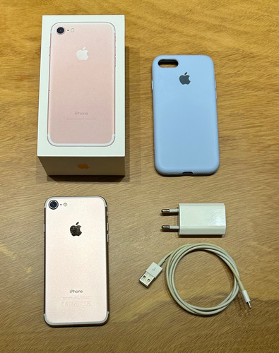 Apple iPhone 7 - 128gb - Rosé - Impecável (Usado)