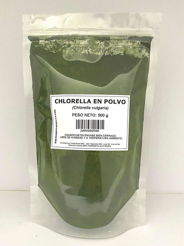 Chlorella En Polvo - 500 G
