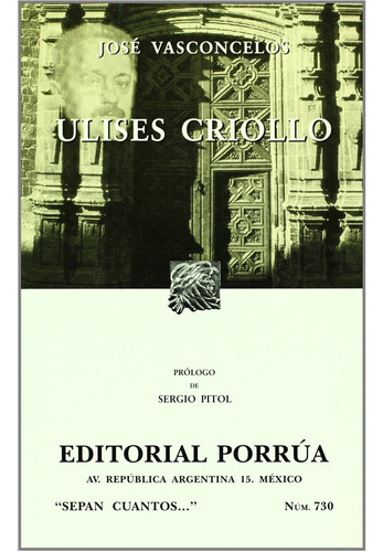 Ulises Criollo (portada Puede Variar) Nuevo