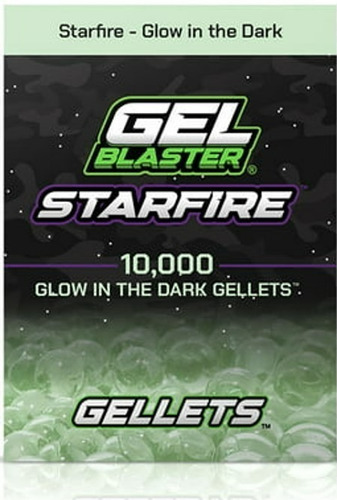 Starfire Blaster Gellets 10,000 Perlas Brillan En Obscuridad