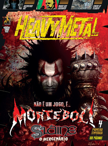 Heavy Metal 1ª temporada - Episódio 4, de Mills, Pat. Editora Edições Mythos Eireli, capa mole em português, 2018