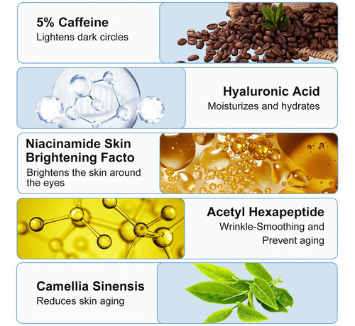 / Suero Para Ojos Y Crema Para Ojeras Debajo De Los Ojos