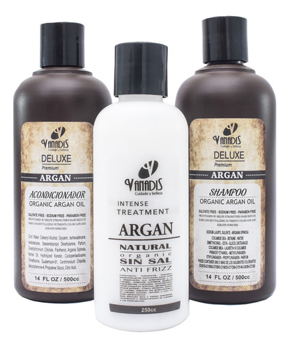 Vanadis Tratamiento Capilar Argan 500cc