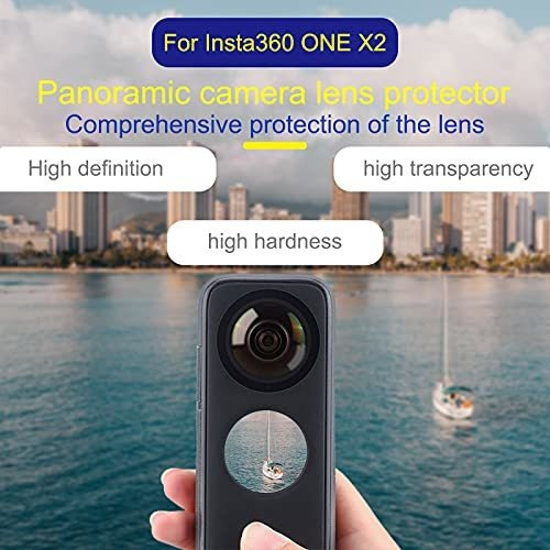 Protectores De Doble Lente Para Accesorios Insta360 One X2