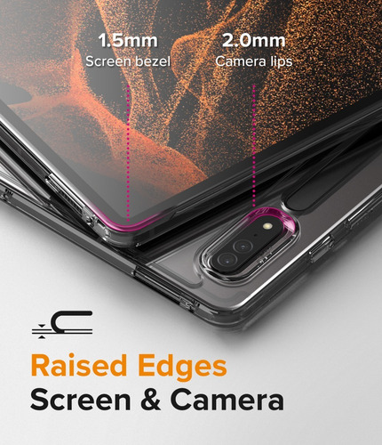 Funda Para Samsung Galaxy Tab S8 Ultra Ringke Fusion