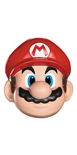 Máscara De Super Mario Bros Para Adulto De Pvc Halloween