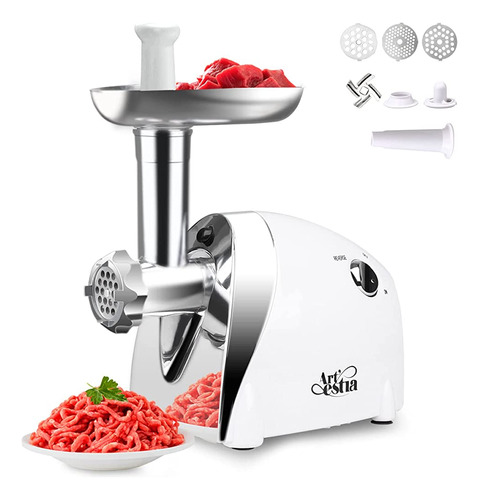 Artestia Meat Grinder Electric Sausage Maker Machine, 1200w 