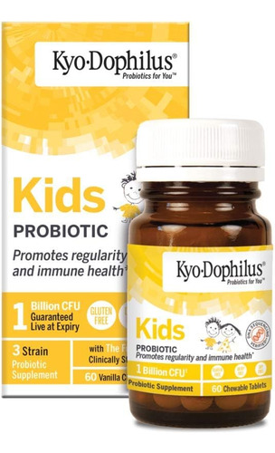 Probiotico Niños Regularidad Salud Inmunologica 60 Tabletas