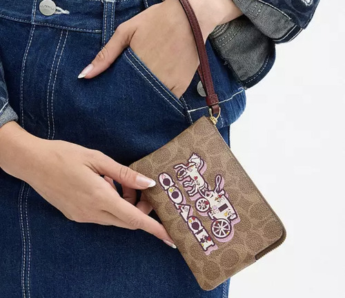 Coach Wristlet 100% Original Mujer Muñequera
