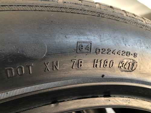 Kit 02 Pneus 275/45r20 Pirelli Pzero Rosso 110y (usados) (Usado)
