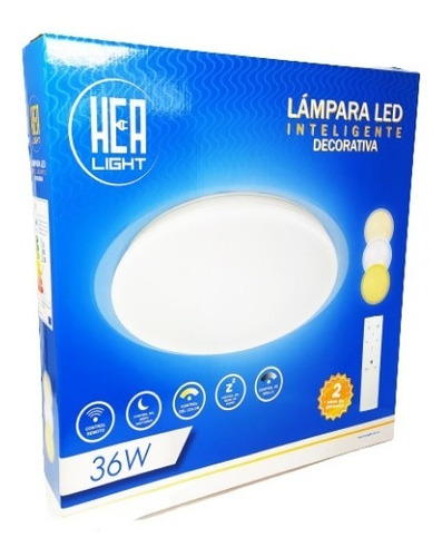 Lámpara Led Inteligente Decorativa 36w 130v 2700k-6500k Hea 