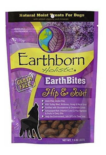 Earthborn Holística Earthbites Conjunto De Cadera Y Grano Hú