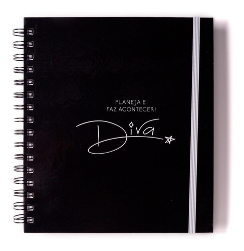 Planner Permanente Planer Ano Calendario Espiral Diva