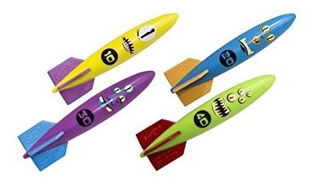 Swimways Toypedo Bandits X 4 Unid Buceo Int 88015 Original