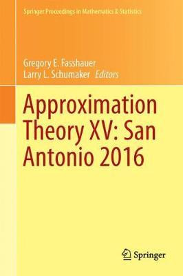 Libro Approximation Theory Xv: San Antonio 2016 - Gregory...