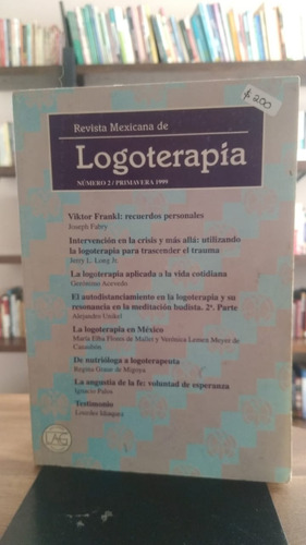 Revista Mexicana De Logoterapia 