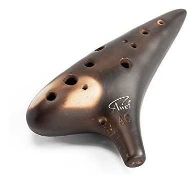  Joy Of Wood Thrush 12 Hoyos Alto C Ceramica Ocarina En Form