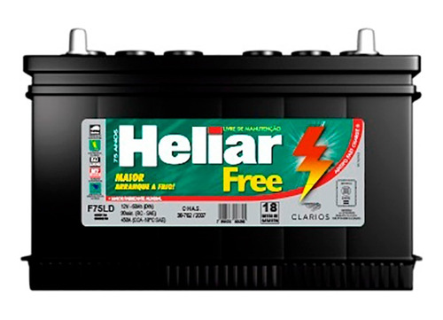 Batería Heliar Para Auto 12v 130a 26hg (izquierda)