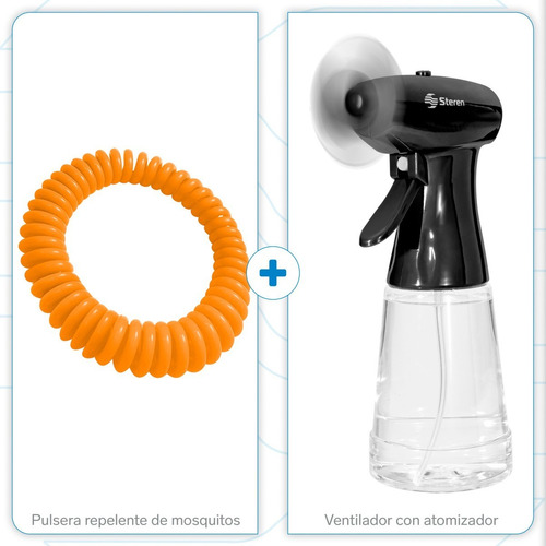 Kit Ventilador Y Pulsera Antimosquitos | Epack-ver-02 Color 52049