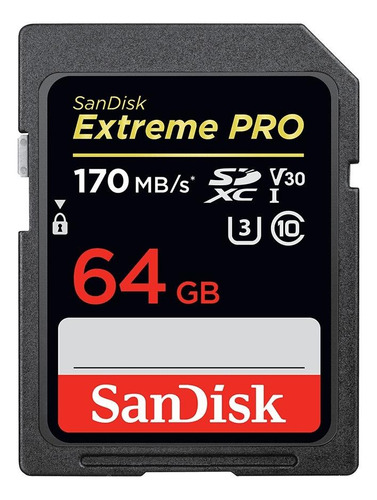 Tarjeta de memoria SanDisk SDSDXXY-064G-ANCIN Extreme Pro 64GB