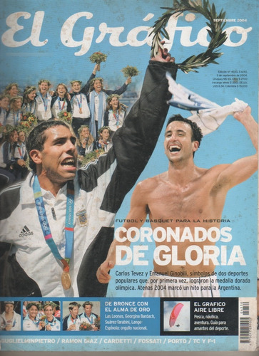 Revista El Grafico * Coronados De Gloria  Nº 4330 - Año 2004