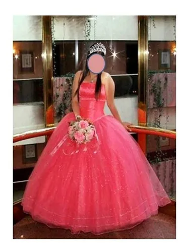 Vestido Xv Años, Coral, Talla M, Con Corona Y Crinolina en venta en Venustiano Carranza Distrito Federal por sólo $ 1, Mexico Vestido Xv Años, Coral, Talla M, Con Corona Y Crinolina en venta en Venustiano Carranza Distrito Federal por sólo $ 1, Mexico
