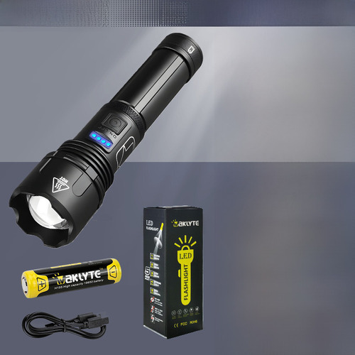 Linterna S70c P50+bolsa De Burbujas+línea De Datos+18 Baterí