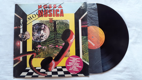 Nossa Musica 2 Vario Fabio Jr Chico Buarque Djavan Vinilo Nm