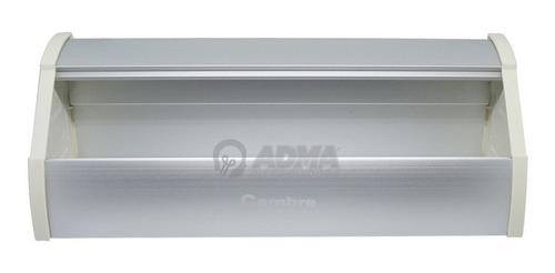 Cambre Track Aluminio Tapa Blanca