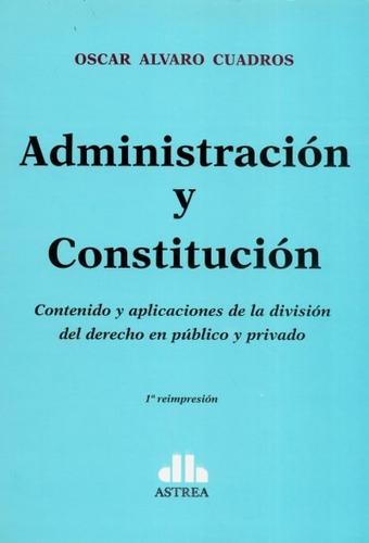 Libro Administración Y Constitución