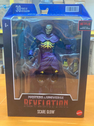 Scare Glow Masters Universe Revelation Mattel Netflix He-man