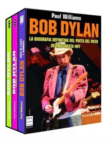 Bob Dylan - 3 Libros Con Estuche - Paul Williams - Es