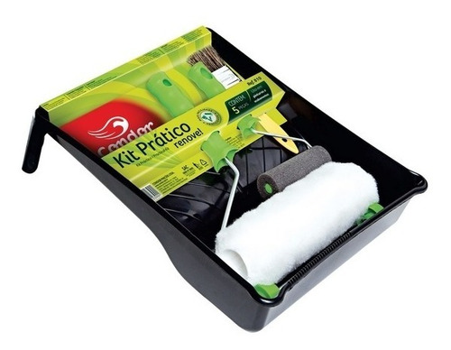 Kit Rodillos Bandeja Para Pintura Condor 810 Fc