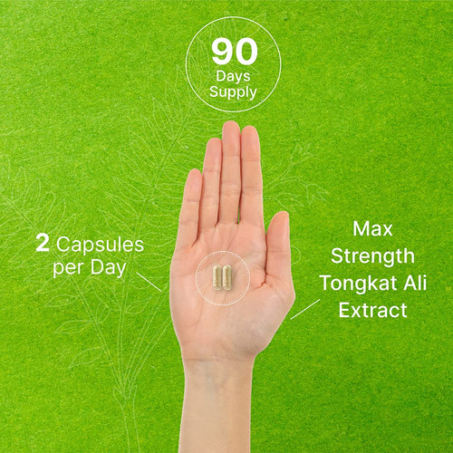 Suplemento Eagleshine Vitamins Tongkat Ali Extract 300:1 180