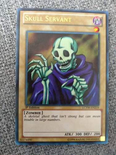 Skull Servant Ultra Rare Yugioh