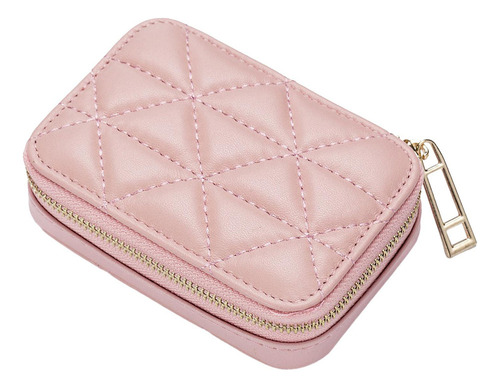 Y Estuche Para Lápiz Labial Con Espejo Portátil Para Bolso