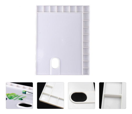 Paleta De Pinturas Al Óleo Para Mezclar, 3 Unidades