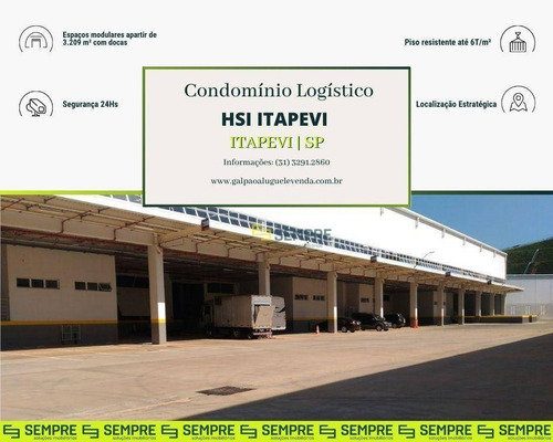 Imagem 1 de 7 de Galpão Para Alugar Em Itapevi/sp - Ga0354