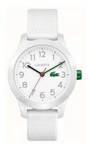 Reloj Lacoste Blanco Para Dama Original