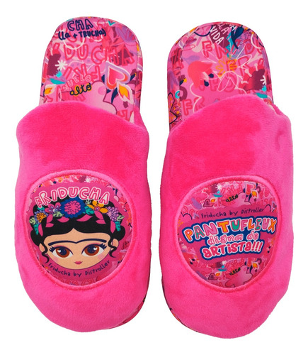 Pantufla Distroller Pantufliux Digna De Artista Friducha