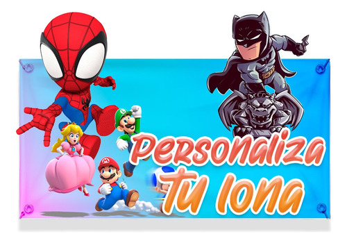 Lona Impresa 2 X 1.5mts ¡personalizada!