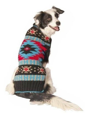 Chilly Dog Black Southwest Sueter De Perro Xsmall