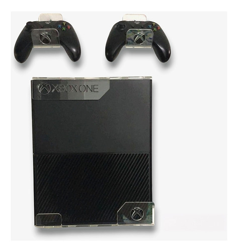 Soporte Base Xbox One Fat Acrilico +2 Soportes De Control